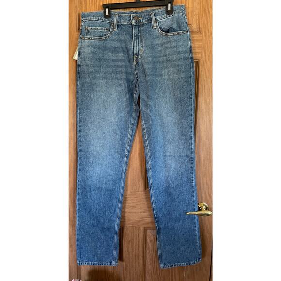 NWT Goodfellow men’s Big & Tall straight fit Blue Jeans 34x36 - Picture 1 of 4